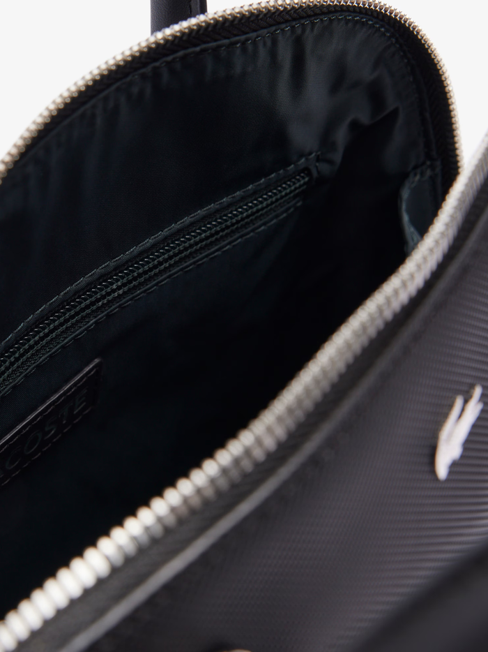 LACOSTE WOMEN Daily City Bugatti Bag Black - MAISONDEFASHION.COM