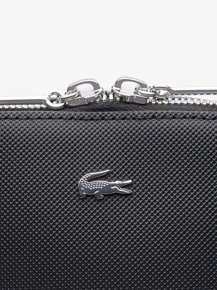 LACOSTE WOMEN Daily City Bugatti Bag Black - MAISONDEFASHION.COM
