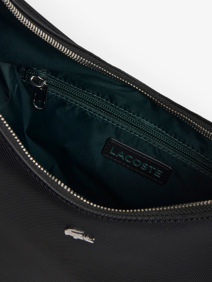 LACOSTE WOMEN Daily City Hobo Bag Black - MAISONDEFASHION.COM