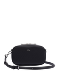 LACOSTE WOMEN Daily City Messenger Bag Black - MAISONDEFASHION.COM