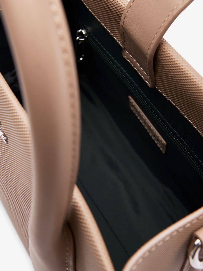 LACOSTE WOMEN Daily City Purse Taupe - MAISONDEFASHION.COM