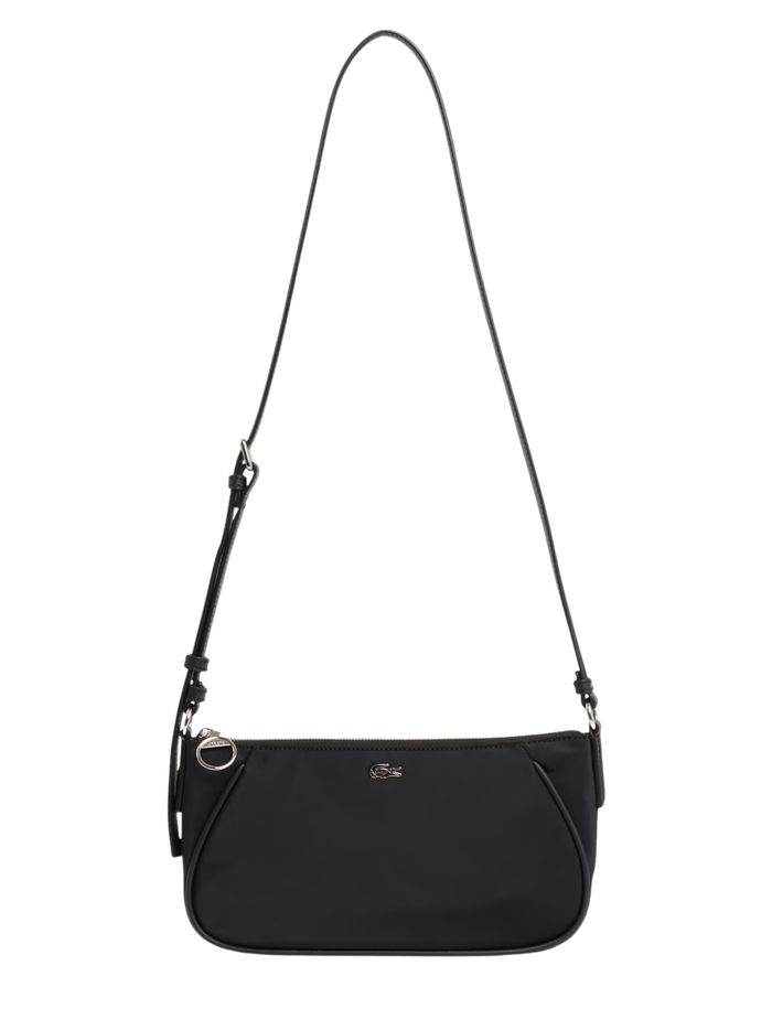 LACOSTE WOMEN Day in L Top Shoulder Bag Black