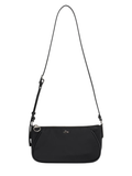 LACOSTE WOMEN Day in L Top Shoulder Bag Black