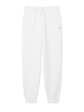 LACOSTE WOMEN Double Face Jersey Sweatpants White