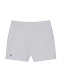 LACOSTE WOMEN Fleece Shorts Light Grey - MAISONDEFASHION.COM