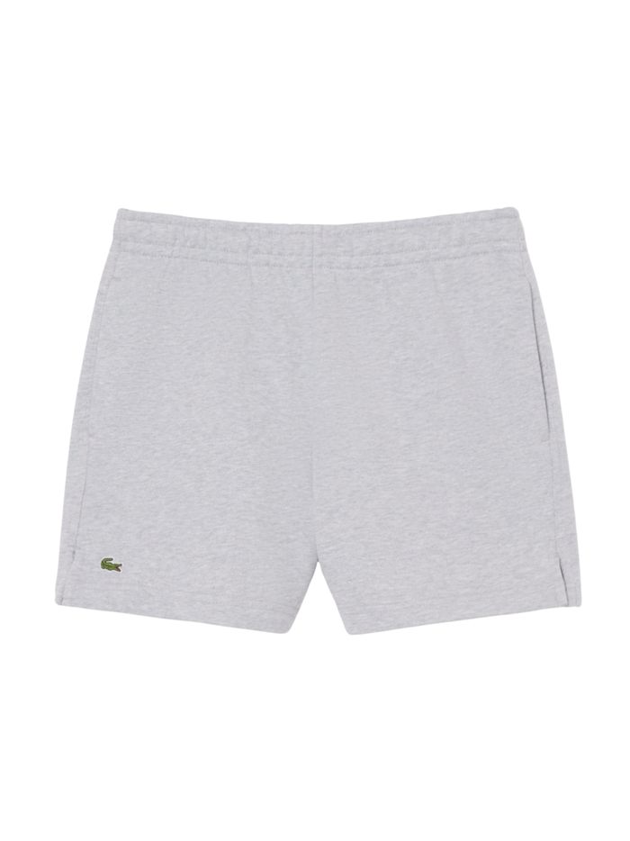 LACOSTE WOMEN Fleece Shorts Light Grey - MAISONDEFASHION.COM