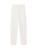 LACOSTE WOMEN Fleece Sweatpants White - MAISONDEFASHION.COM