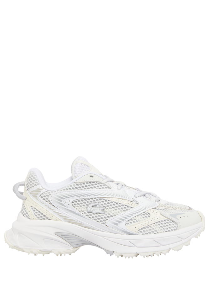 LACOSTE WOMEN L003 Neo Shot Sneakers White/Off-White - MAISONDEFASHION.COM