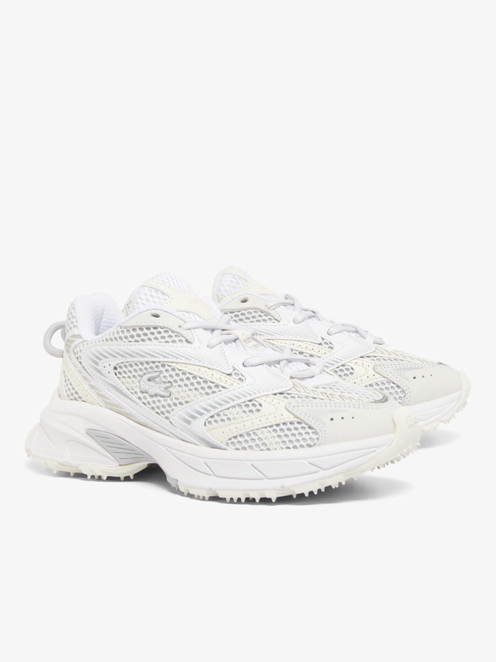 LACOSTE WOMEN L003 Neo Shot Sneakers White/Off-White - MAISONDEFASHION.COM