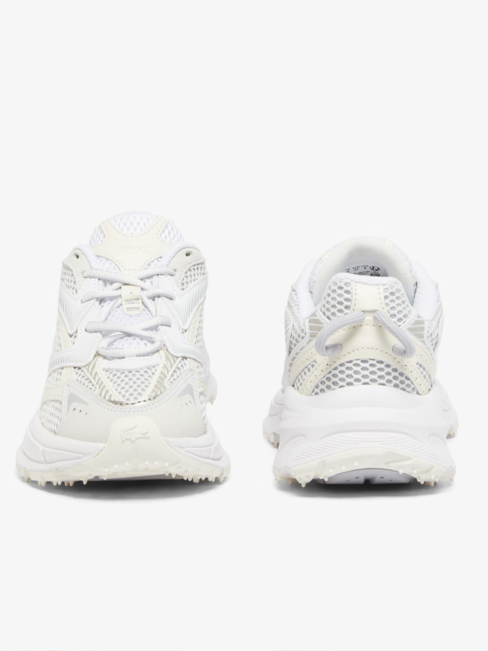 LACOSTE WOMEN L003 Neo Shot Sneakers White/Off-White - MAISONDEFASHION.COM