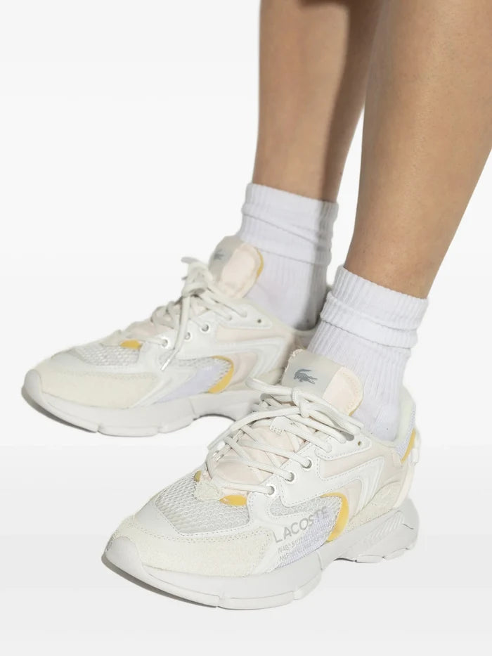 LACOSTE WOMEN L003 Neo Sneakers White - MAISONDEFASHION.COM