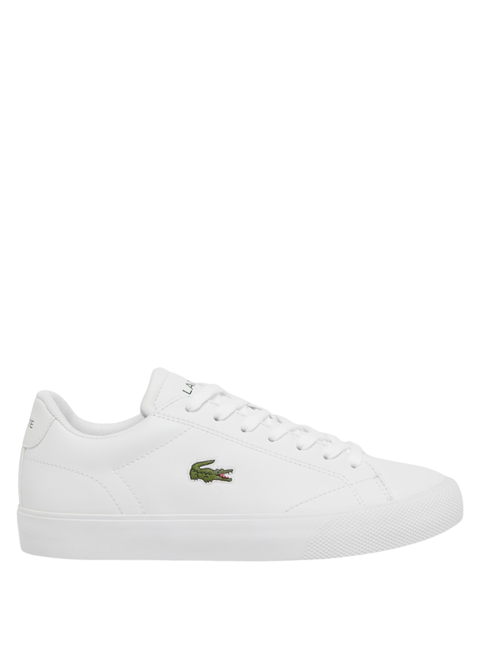 LACOSTE WOMEN Lerond Set Leather Sneakers White - MAISONDEFASHION.COM