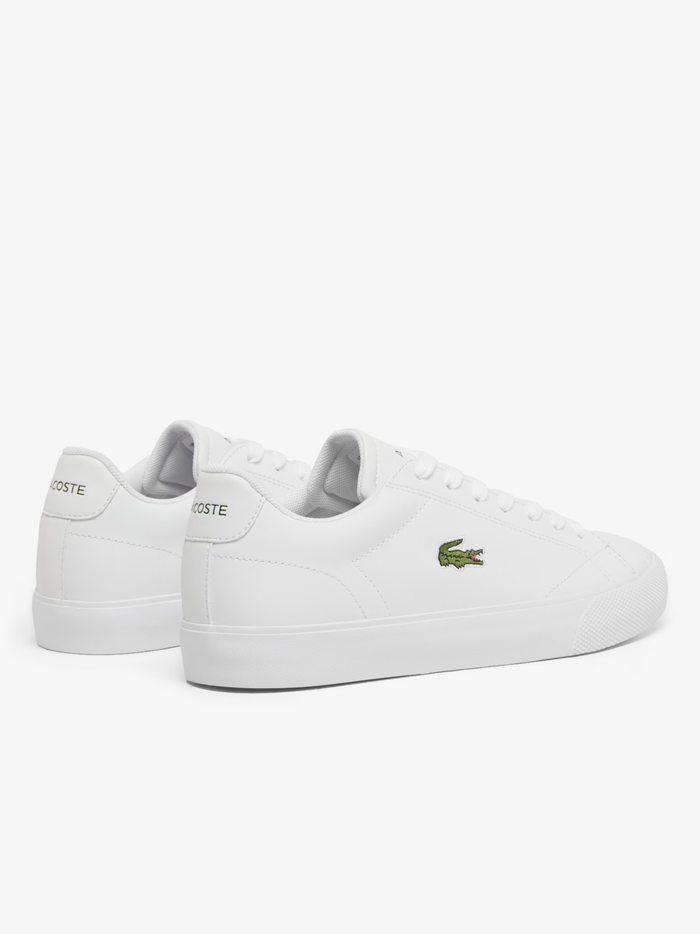 LACOSTE WOMEN Lerond Set Leather Sneakers White - MAISONDEFASHION.COM