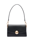 LACOSTE WOMEN Medium Tennis Bliss Shoulder Bag Black - MAISONDEFASHION.COM