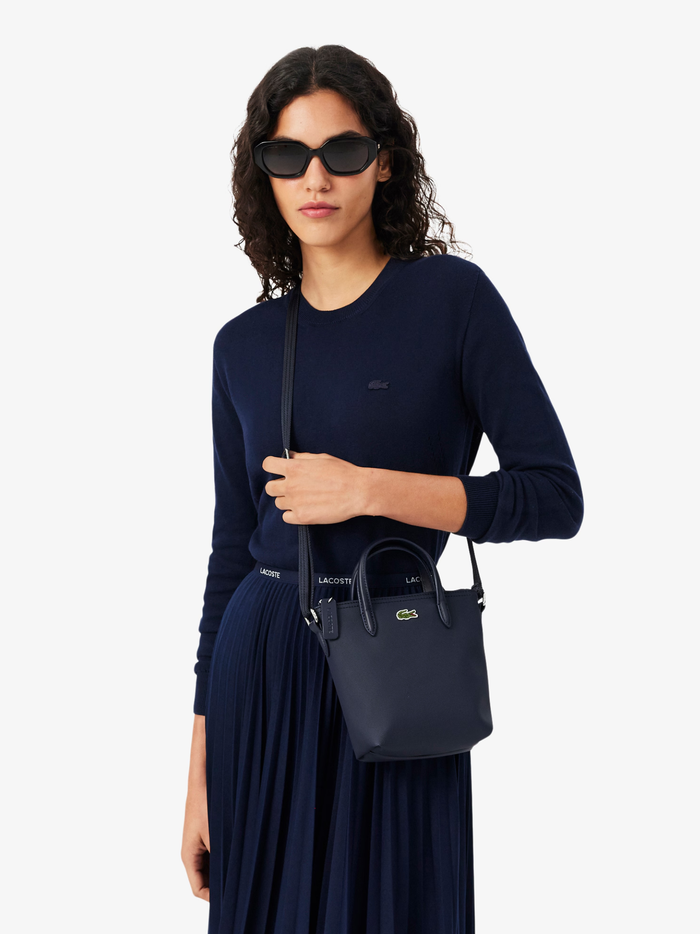 LACOSTE WOMEN Mini L.12.12 Concept Tote Navy