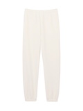 LACOSTE WOMEN Piqué Sweatpants White