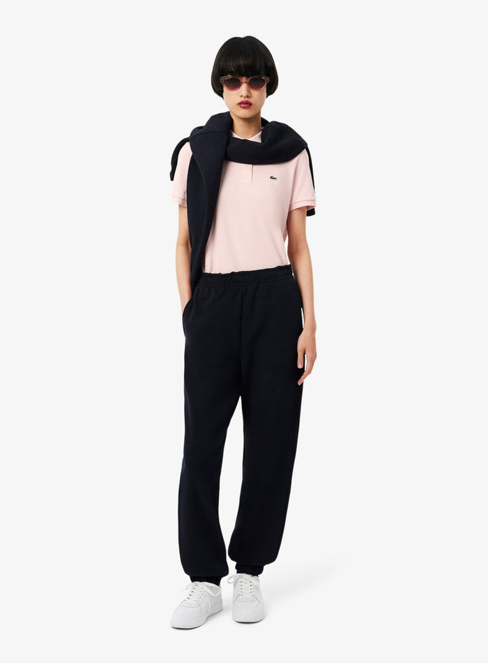 LACOSTE WOMEN Regular Fit Supple Petit Piqué Polo Shirt Light Pink - MAISONDEFASHION.COM