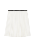 LACOSTE WOMEN Short Pleated Skirt White - MAISONDEFASHION.COM