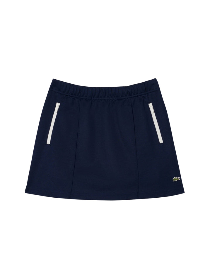 LACOSTE WOMEN Short Pocket Detail Skirt Midnight Blue - MAISONDEFASHION.COM