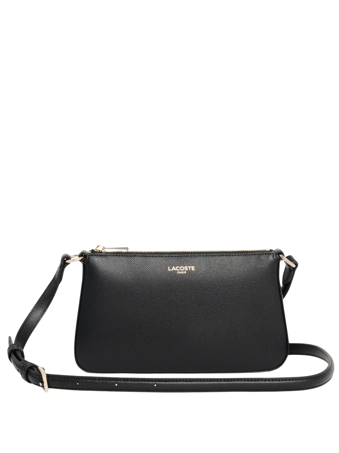 LACOSTE WOMEN Small Champs-Élysées Shoulder Bag Black