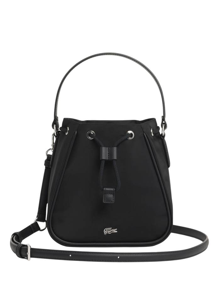LACOSTE WOMEN Small Day In L Bucket Bag Black