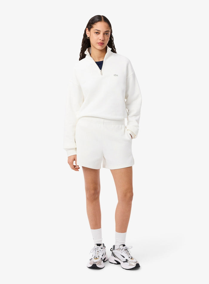 LACOSTE WOMEN Soft Cotton Three Quarter Sleeve T-shirt Midnight Blue - MAISONDEFASHION.COM