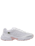 LACOSTE WOMEN Storm 96 2K Lite Sneakers White/Light Pink - MAISONDEFASHION.COM