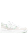 LACOSTE WOMEN T-clip Set Sneakers White/Green - MAISONDEFASHION.COM