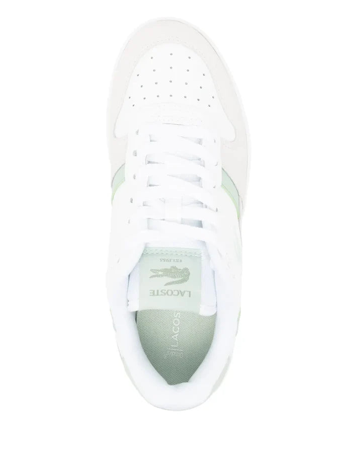 LACOSTE WOMEN T-clip Set Sneakers White/Green - MAISONDEFASHION.COM