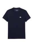 LACOSTE WOMEN Ultra Dry Technical Cotton Sport T-shirt Midnight Blue - MAISONDEFASHION.COM