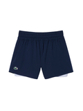 LACOSTE WOMEN Ultra Dry Tennis Shorts Navy Blue - MAISONDEFASHION.COM