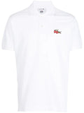 LACOSTE x Money Heist Polo Shirt White - MAISONDEFASHION.COM