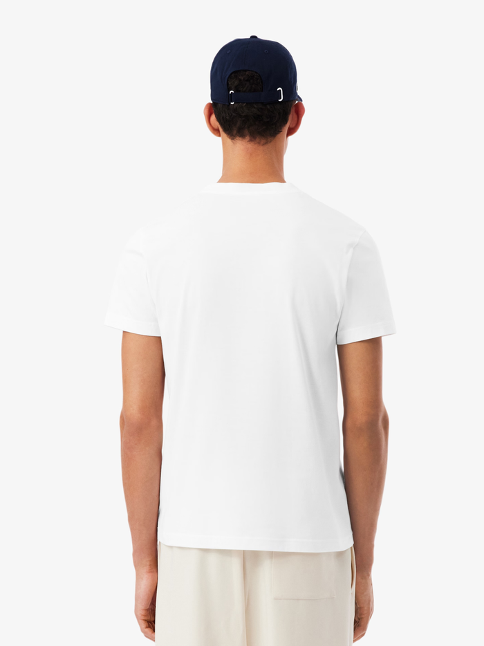LACOSTE x Novak Djokovic T-shirt & Cap Pack White/Navy - MAISONDEFASHION.COM