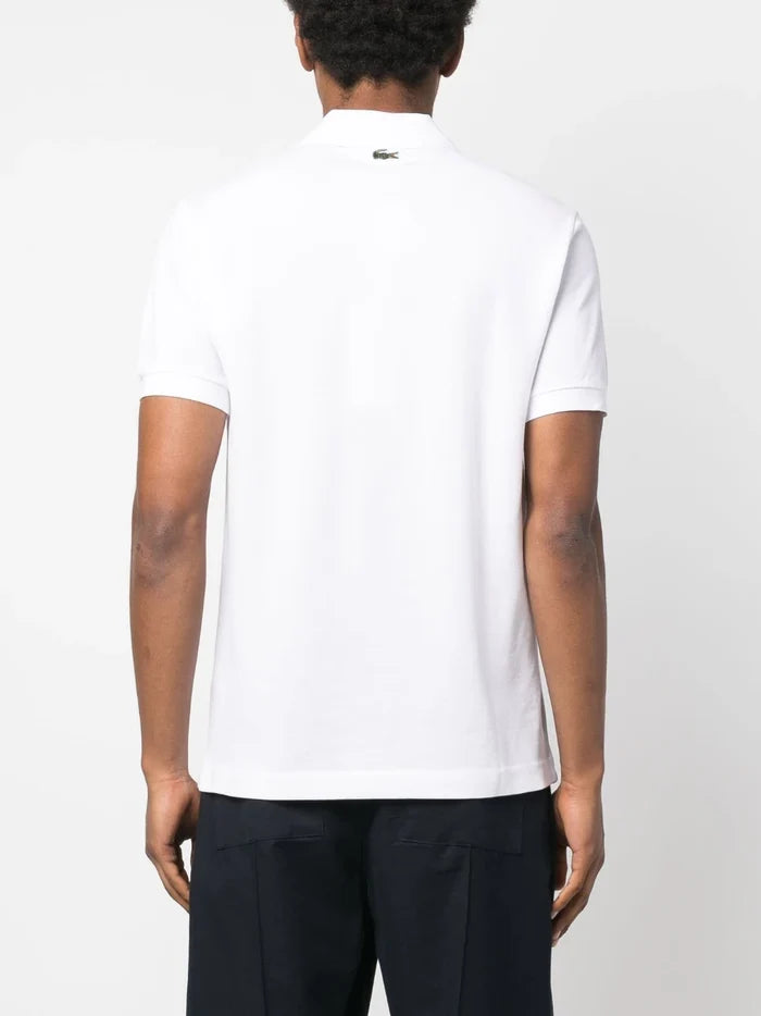 LACOSTE x Stranger Things Polo Shirt White - MAISONDEFASHION.COM