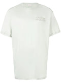 ALEXANDER MCQUEEN Logo T-shirt Opal - MAISONDEFASHION.COM