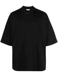 FEAR OF GOD Lounge Branded Cotton T-Shirt Black - MAISONDEFASHION.COM