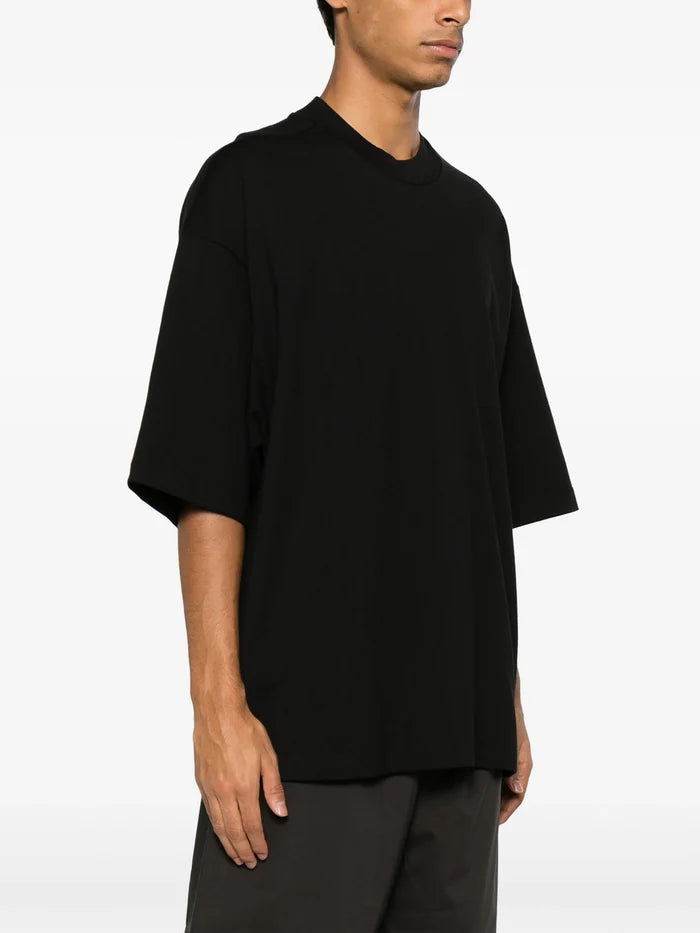 FEAR OF GOD Lounge Branded Cotton T-Shirt Black - MAISONDEFASHION.COM