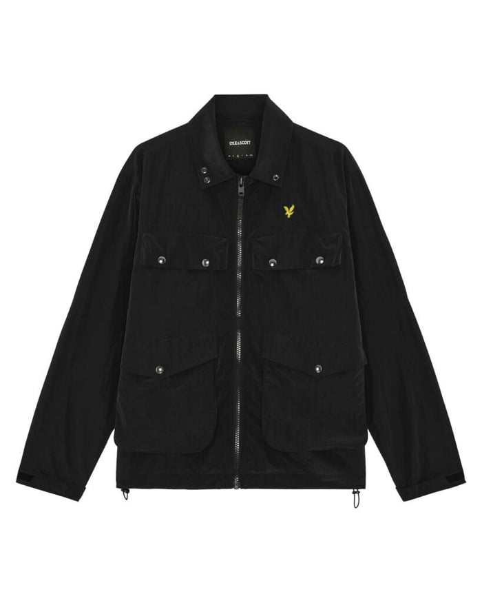 LYLE & SCOTT 4 Pockets Blouson Jacket Black Ice