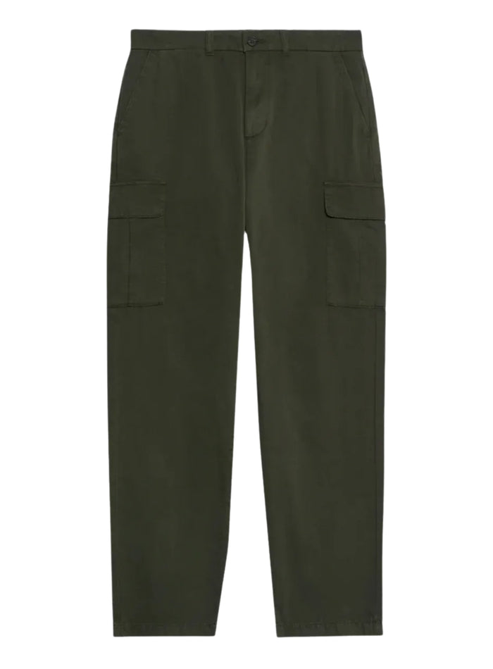 LYLE & SCOTT Articulated Cargo Trouser Fatigue Olive - MAISONDEFASHION.COM