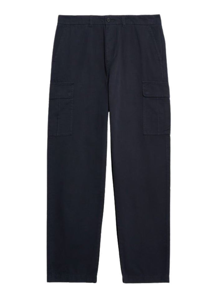 LYLE & SCOTT Cargo Pocket Trouser Dark Navy - MAISONDEFASHION.COM