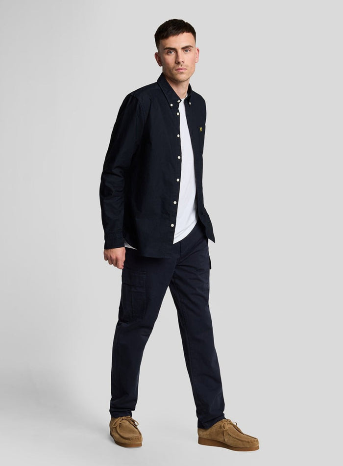 LYLE & SCOTT Cargo Pocket Trouser Dark Navy - MAISONDEFASHION.COM