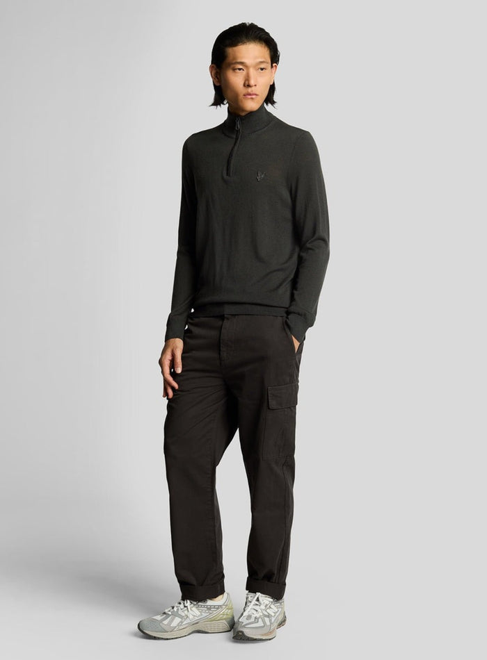LYLE & SCOTT Cargo Pocket Trouser Gunmetal - MAISONDEFASHION.COM