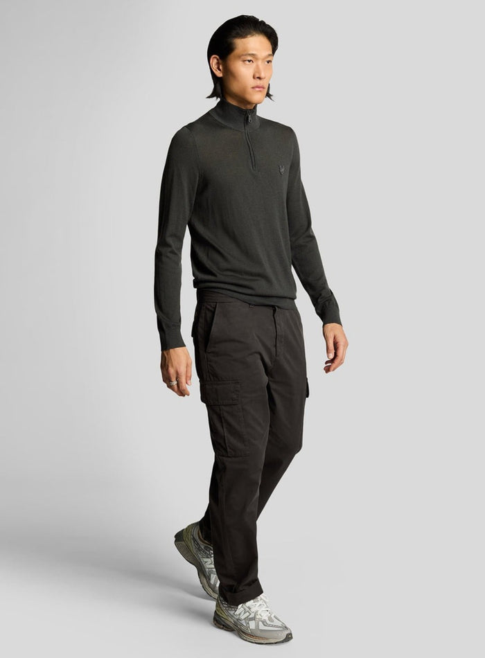 LYLE & SCOTT Cargo Pocket Trouser Gunmetal - MAISONDEFASHION.COM