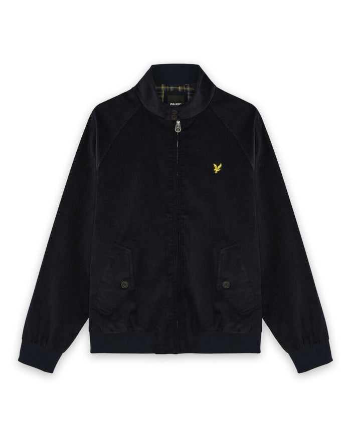 LYLE & SCOTT Corduroy Harrington Jacket Dark Navy