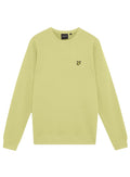 LYLE & SCOTT Cotton Crew Neck Sweatshirt Pale Willow - MAISONDEFASHION.COM