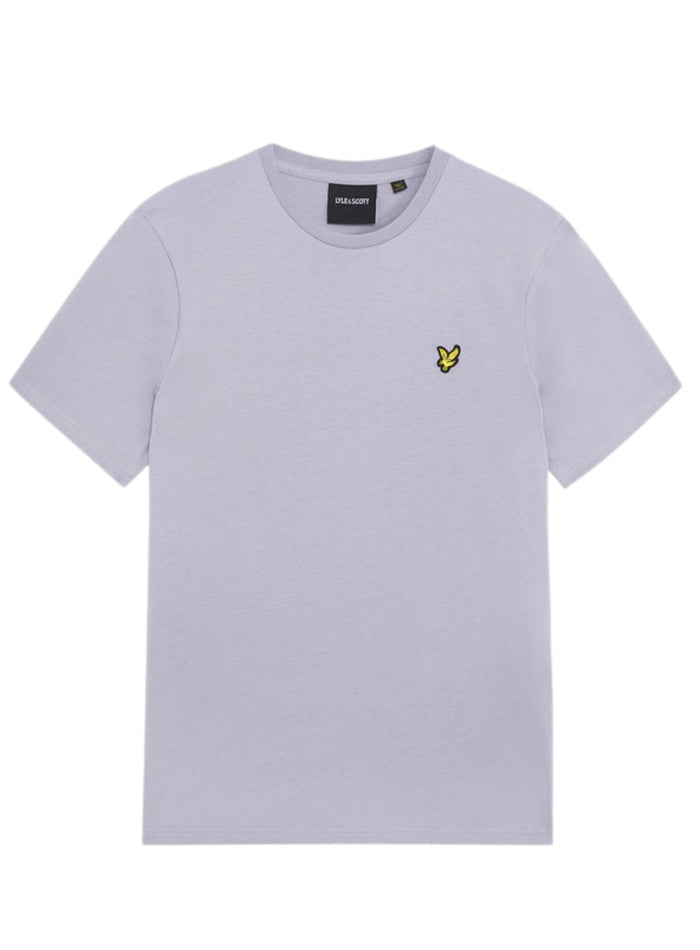 LYLE & SCOTT Cotton Crew Neck T-Shirt Ash Lilac - MAISONDEFASHION.COM