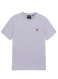 LYLE & SCOTT Cotton Crew Neck T-Shirt Ash Lilac - MAISONDEFASHION.COM