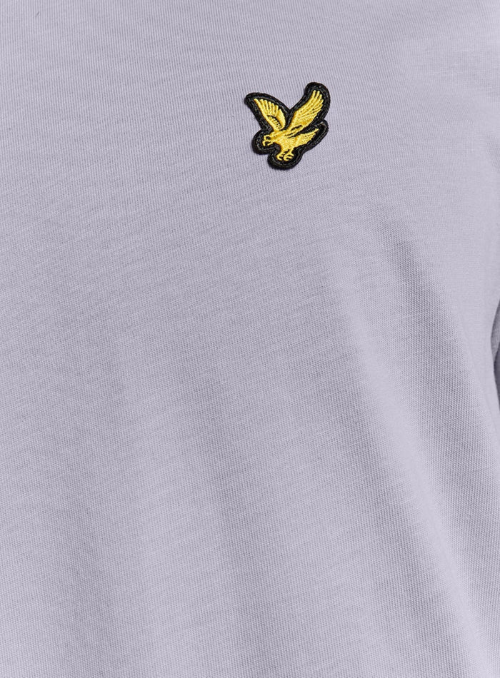 LYLE & SCOTT Cotton Crew Neck T-Shirt Ash Lilac - MAISONDEFASHION.COM