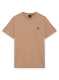 LYLE & SCOTT Cotton Crew Neck T-Shirt Barley - MAISONDEFASHION.COM