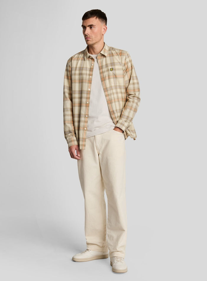 LYLE & SCOTT Cotton Crew Neck T-Shirt Cove - MAISONDEFASHION.COM